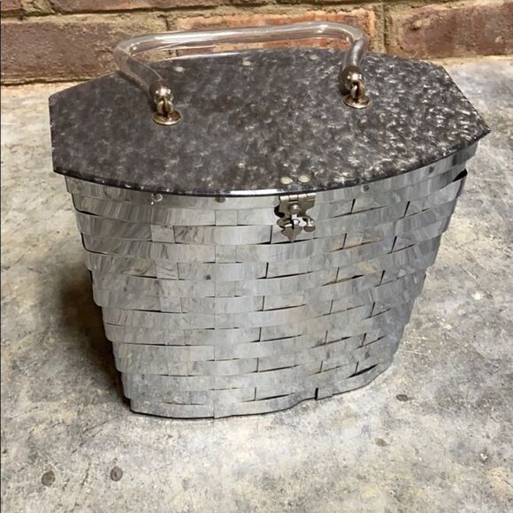 Dorset Rex Fifth Avenue Vintage Woven Metal Bag - Picture 6 of 15